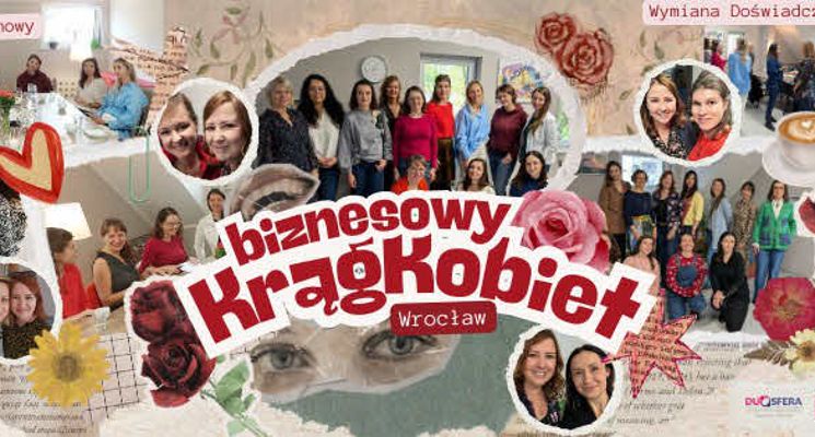 Plakat Biznesowy Krąg Kobiet: Kameralne Spotkanie Networkingowe