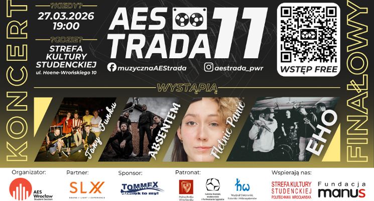 Plakat AEStrada 11 - Koncert Finałowy