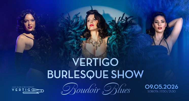 Plakat Vertigo Burlesque Show: Boudoir Blues