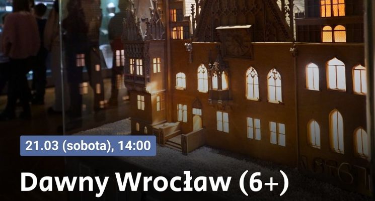 Plakat Dawny Wrocław (6+) - rodzinny spacer po Wrocławiu w języku ukraińskim