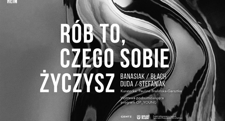 Plakat „Rób to, czego sobie życzysz” | Wystawa podsumowująca program OP_YOUNG