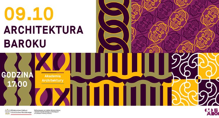 Plakat Architektura barokowa | Akademia Architektury