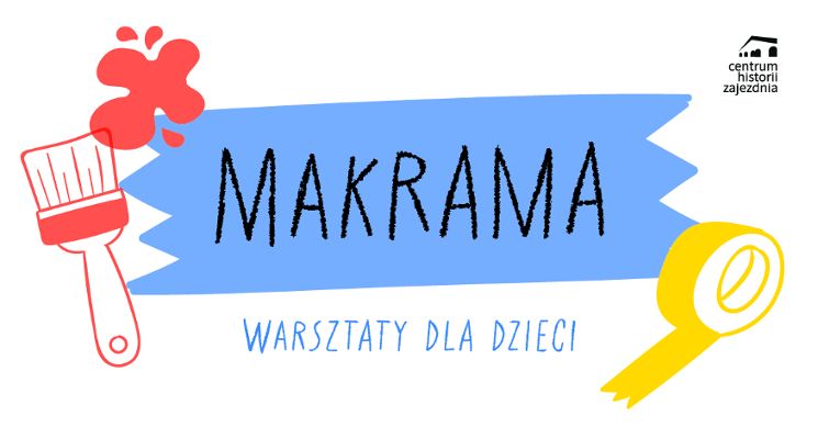 Plakat Makrama [warsztaty dla dzieci]