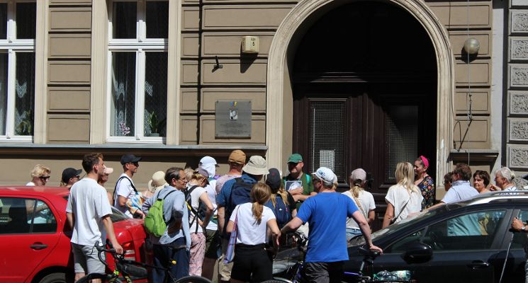 Plakat Przez Nadodrze i Kleczków - (Nie)oczywisty spacer z przewodnikiem