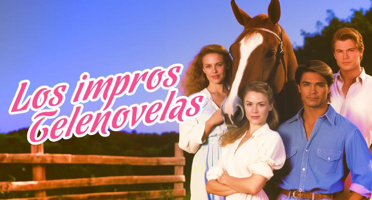 Plakat Los Impros Telenovelas - Namiętny spektakl impro! [18+]
