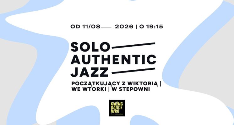 Plakat Solo Jazz Początkujący - zajęcia