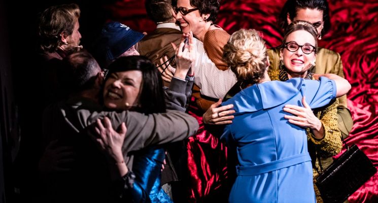 Plakat „Uwolnienie” we Wrocławskim Teatrze Współczesnym