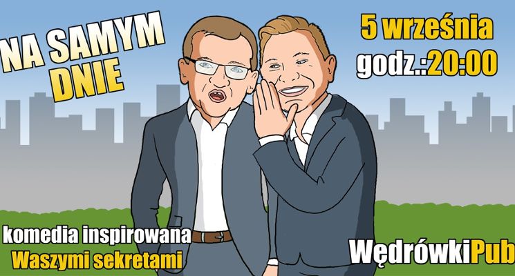 Plakat Na samym dnie [komedia improwizowana]