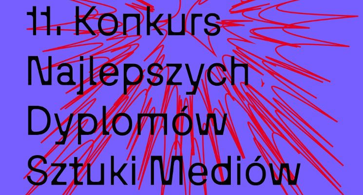 Plakat 11. Konkurs Najlepszych Dyplomów Sztuki Mediów w ramach 21. Biennale Sztuki Mediów WRO 2025 Qualia