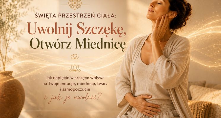 Plakat Święta Przestrzeń Ciała: Uwolnij Szczękę, Otwórz Miednicę