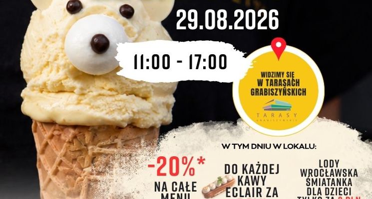 Plakat Zakończ wakacje ze smakiem w Meistersztyku Tarasy Grabiszyńskie!