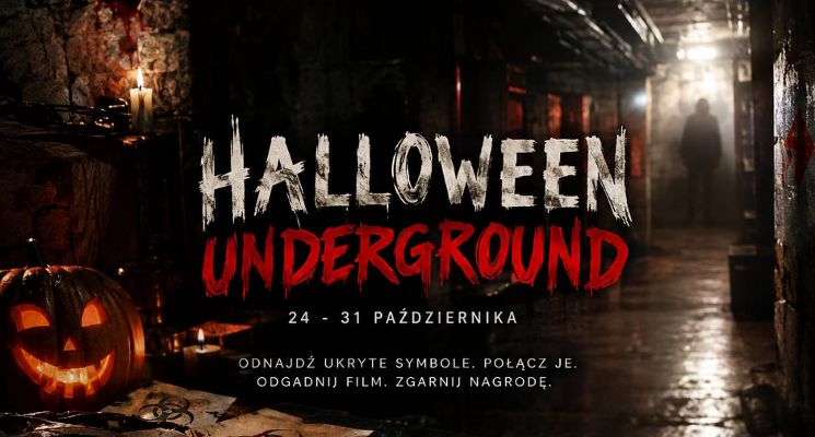 Plakat Halloween zaczyna się pod ziemią! [wystawa]
