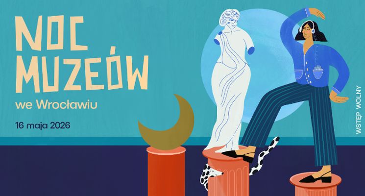 Plakat Noc muzeów 2026 we Wrocławiu