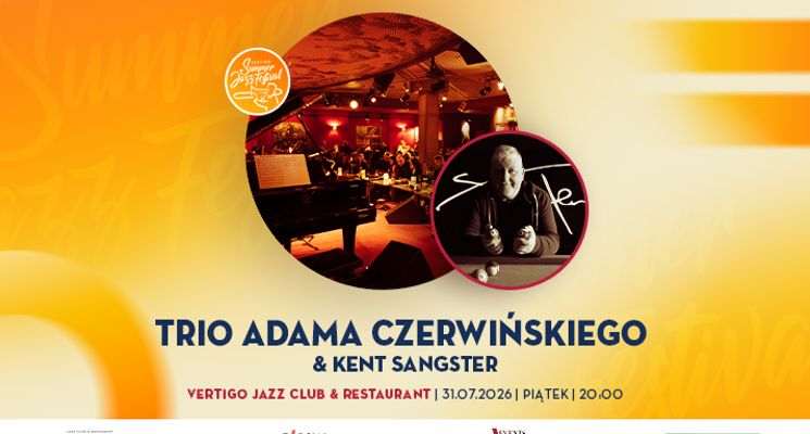 Plakat VSJF: Trio Adama Czerwińskiego & Kent Sangster
