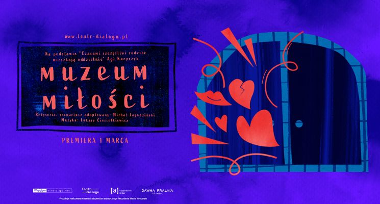 Plakat Muzeum Miłości [spektakl muzyczny]