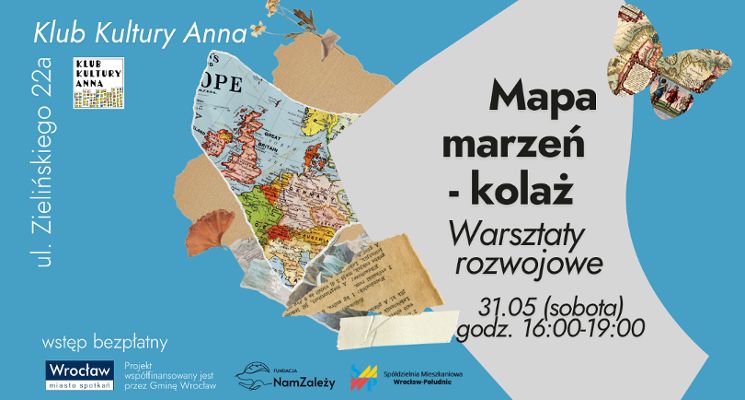 Plakat Mapa Marzeń – warsztat rozwojowy