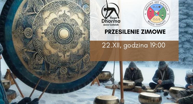 Plakat Ceremonia Dźwięku - Przesilenie Zimowe