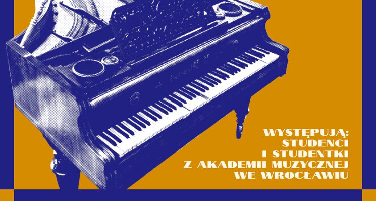 Plakat Koncert Pod Kolumnami - preludia, fantazja i suita