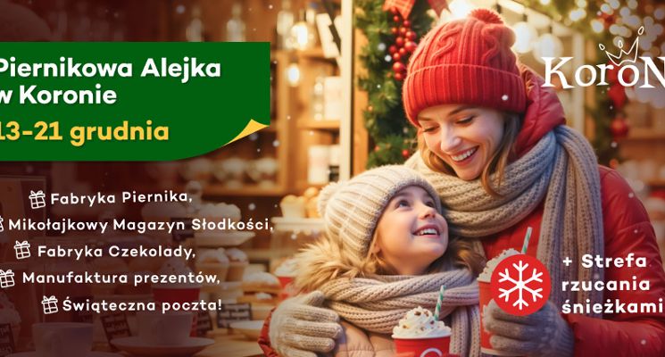 Plakat „Piernikowa Alejka”: świąteczna przygoda dla całej rodziny
