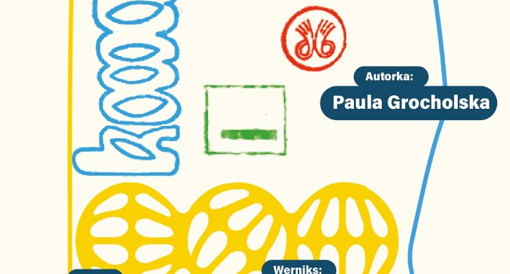 Plakat "ZOBACZ, DOTKNIJ. TUFTING W MAGLU" Paula Grocholska w Galerii Magiel