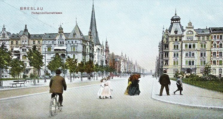 Plakat Spacer osiedlami Gajowice i Powstańców Śląskich