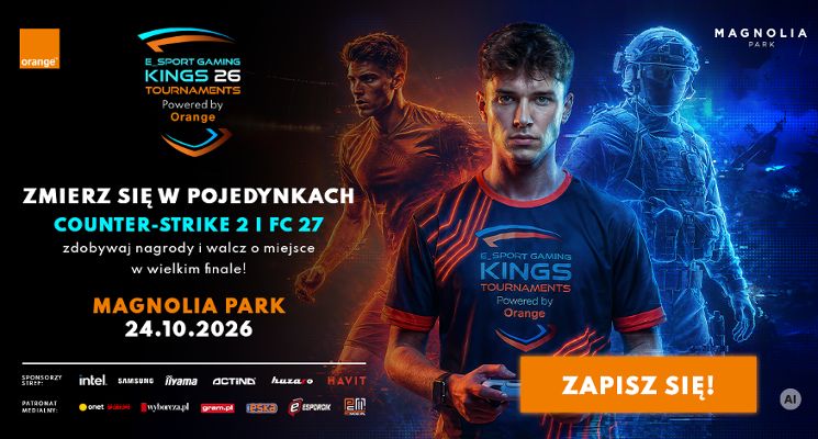 Plakat E-SPORT Gaming Kings Tournaments 2026 [turniej]