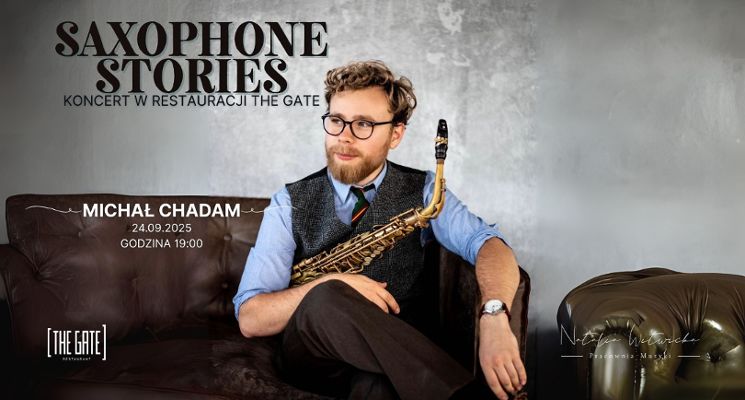 Plakat Saxophone Stories [koncert]