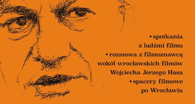 Plakat Spacer szlakiem plenerów i obiektów z filmów Wiesława Saniewskiego