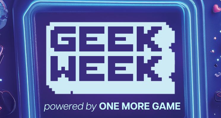 Plakat Geek Week powered by One More Game w Pasażu Grunwaldzkim