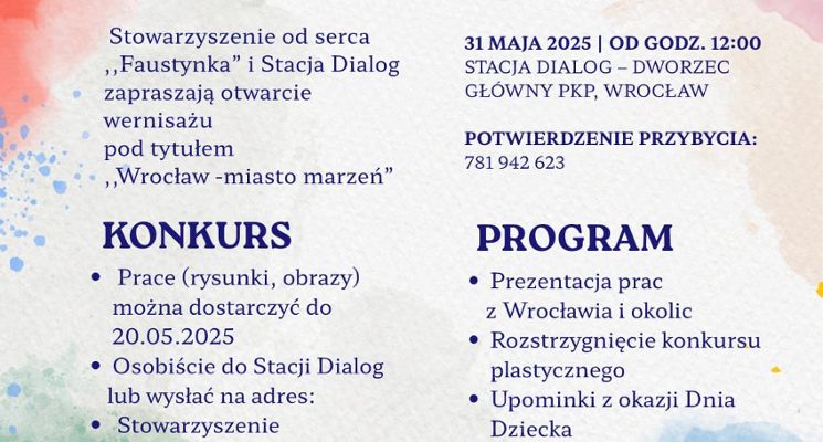 Plakat Wrocław – miasto marzeń [wernisaż]