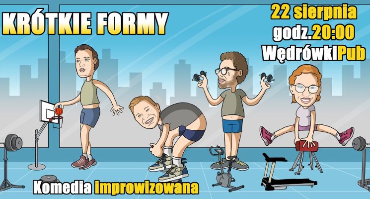 Plakat Krótkie formy [komedia improwizowana]