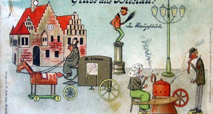 Plakat Plotki, legendy i inne opowieści – spacer wokół wrocławskiego Rynku