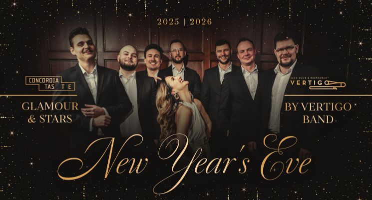 Plakat Sylwester New Year's Eve Concordia Taste & Vertigo Glamour & Stars