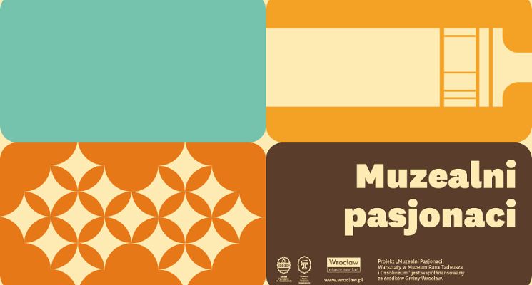 Plakat Muzealni pasjonaci – bezpłatne warsztaty dla seniorów. Kurs introligatorski
