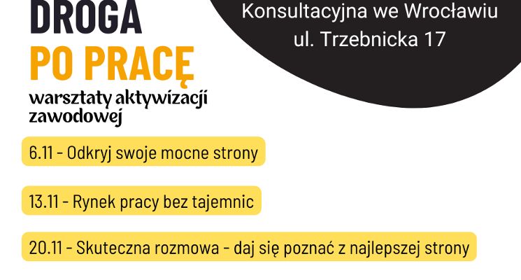 Plakat Szkolenie "Odkryj swoje mocne strony"