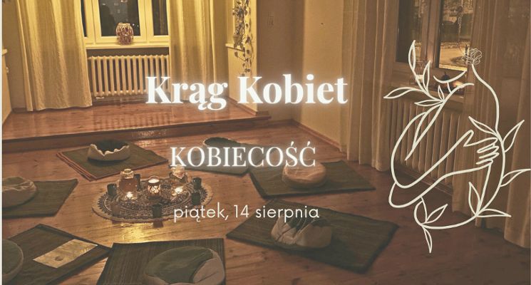 Plakat Krąg Kobiet - kobiecość, czym dla ciebie jest?
