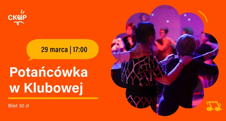 Plakat Potańcówka na Klubowej