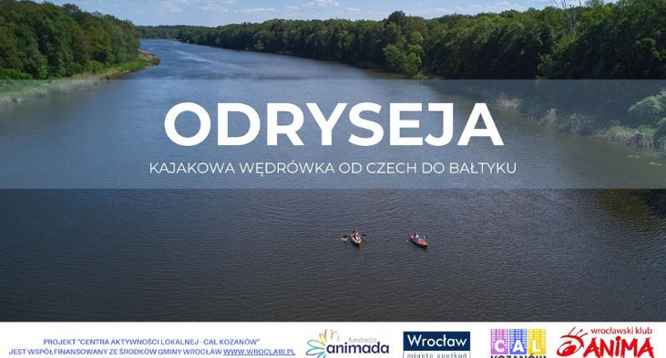 Plakat Odryseja. Kajakowa wędrówka od Czech do Bałtyku [prelekcja]
