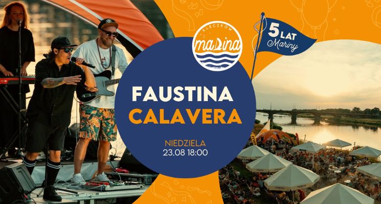 Plakat Faustina Calavera na Marinie Kleczków