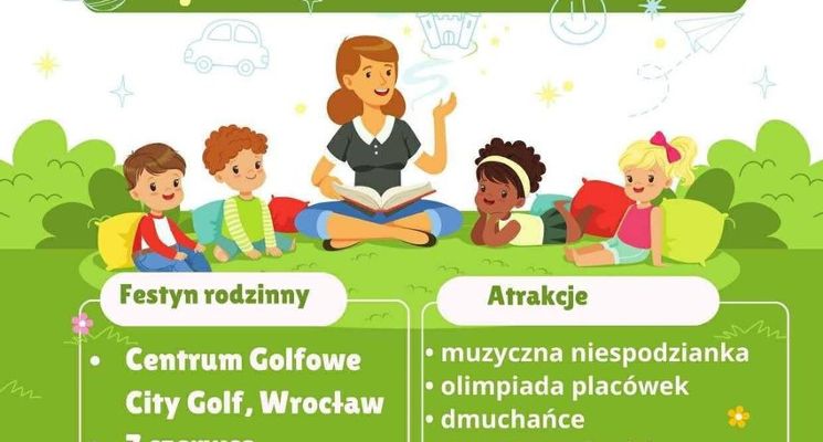 Plakat Rodzinny Festyn z okazji 20-lecia Placówek Edukacyjnych i Terapeutycznych ALTO