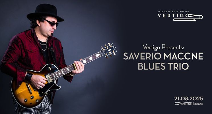 Plakat Saverio Maccne Blues Trio