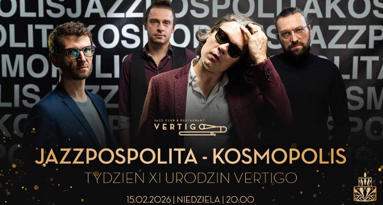Plakat JazzPospolita - Kosmopolis