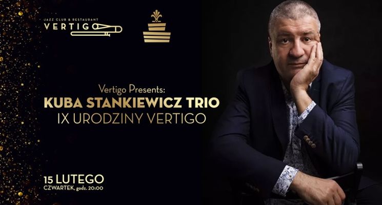 Plakat Kuba Stankiewicz Trio - IX URODZINY VERTIGO