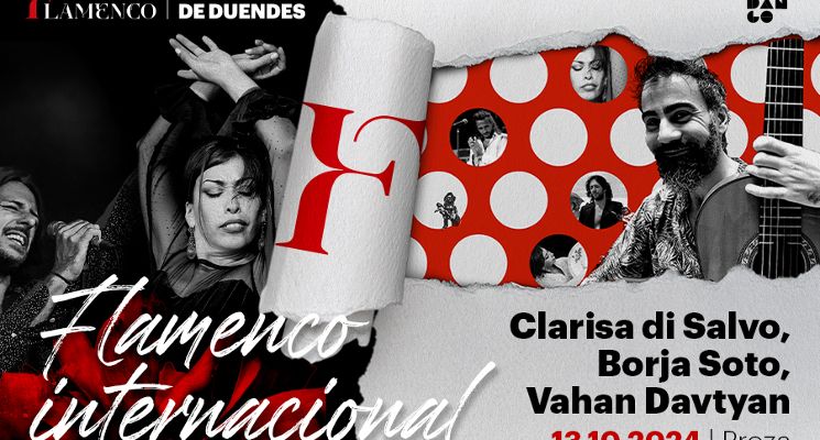 Plakat FLAMENCO INTERNACIONAL Clarisa di Salvo – Borja Soto – Vahan Davtyan