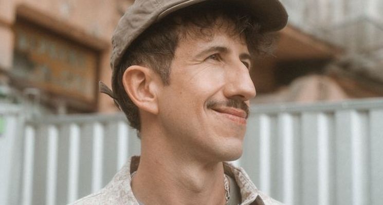 Plakat Oprowadzanie autorskie po wystawie | Grzegorz Piątek