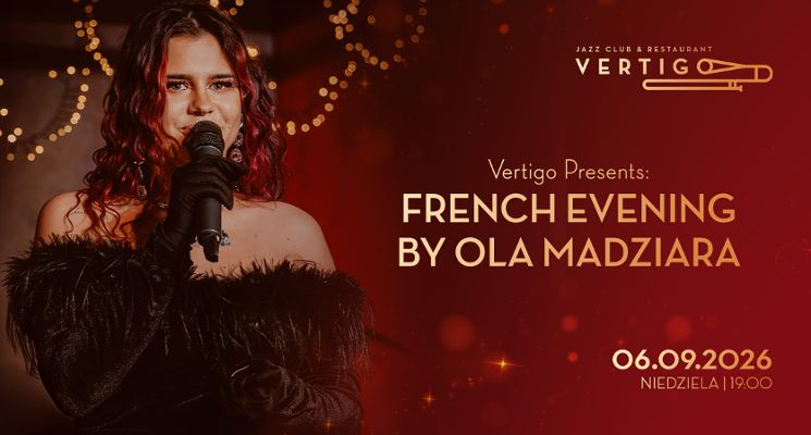 Plakat French Evening by Ola Madziara