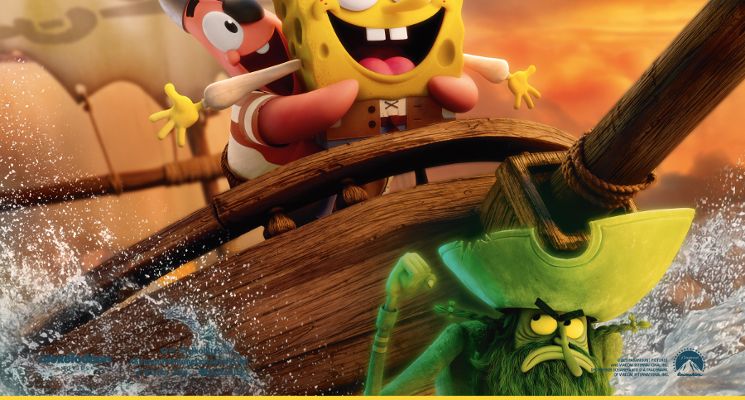 Plakat Spotkanie ze SpongeBobem