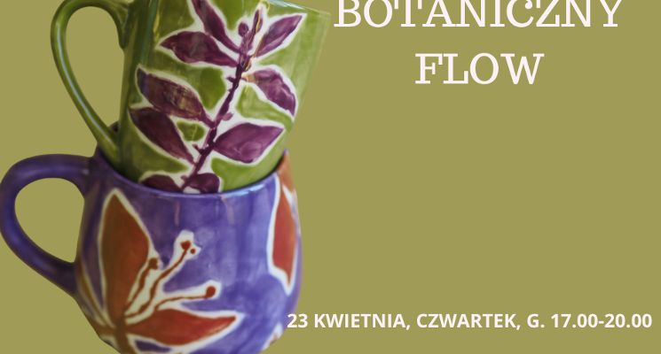 Plakat Botaniczny flow - warsztaty malowania krok po kroku