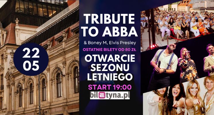 Plakat SCENA POD REGAŁEM: Otwarcie Letniego Sezonu Artystycznego 2026 | Tribute to ABBA & friends