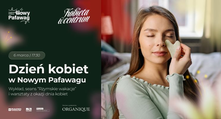 Plakat Dzień Kobiet - Kobieta w Centrum